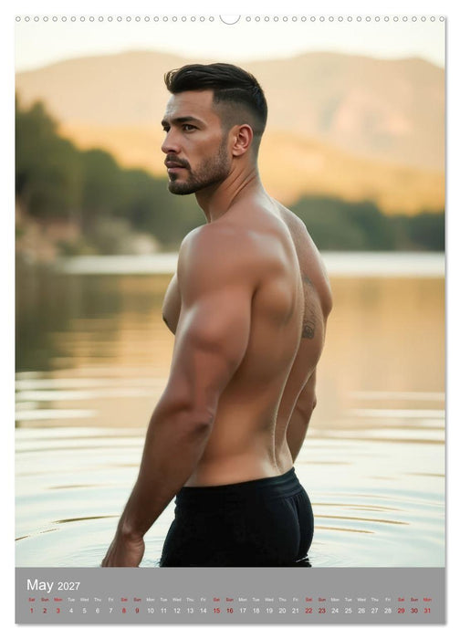 Masculine allure (CALVENDO Monthly Calendar 2027)