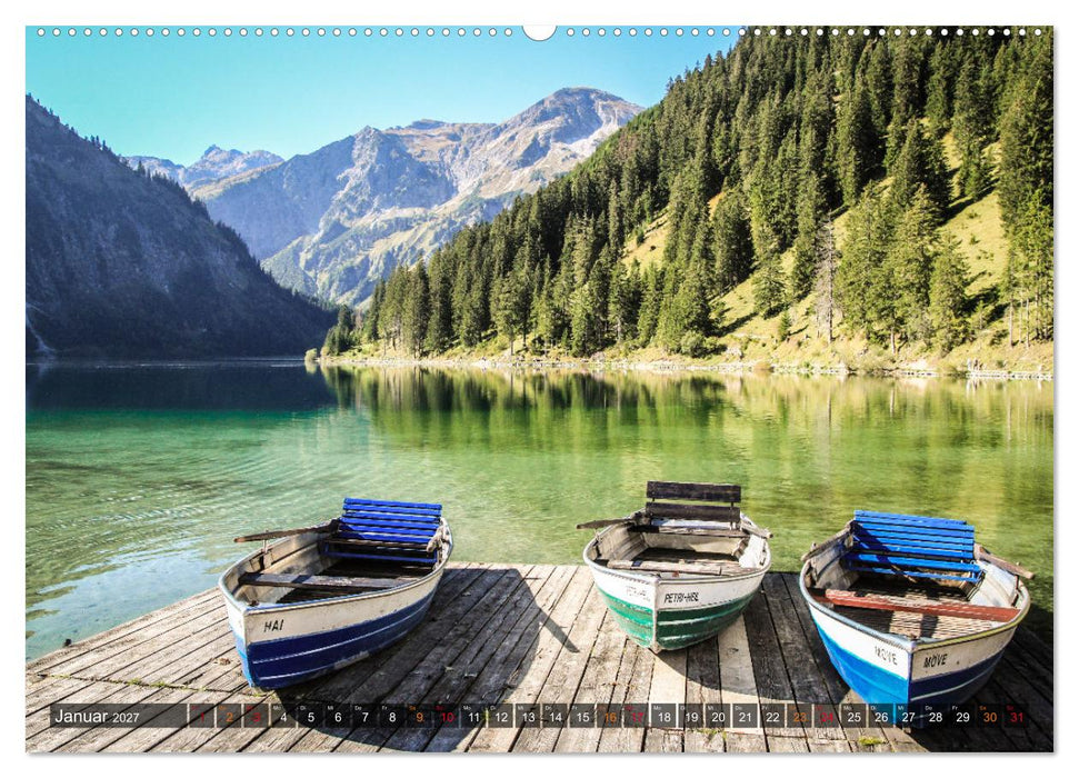 Naturparadies Allgäu - Von Oberstdorf bis Füssen (CALVENDO Wandkalender 2027)