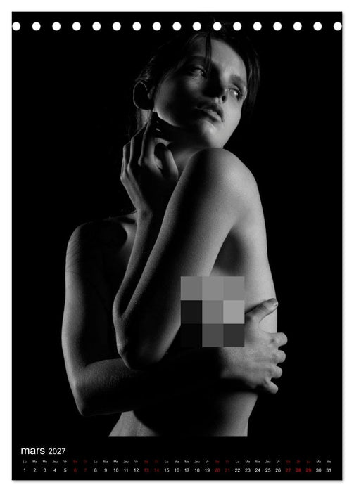Les Femmes en Lumière (CALVENDO Calendrier mensuel 2027)