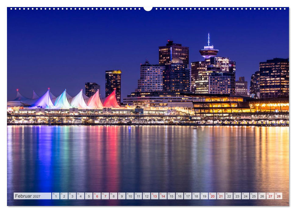 VANCOUVER Küstencharme und Urbanität (CALVENDO Wandkalender 2027)