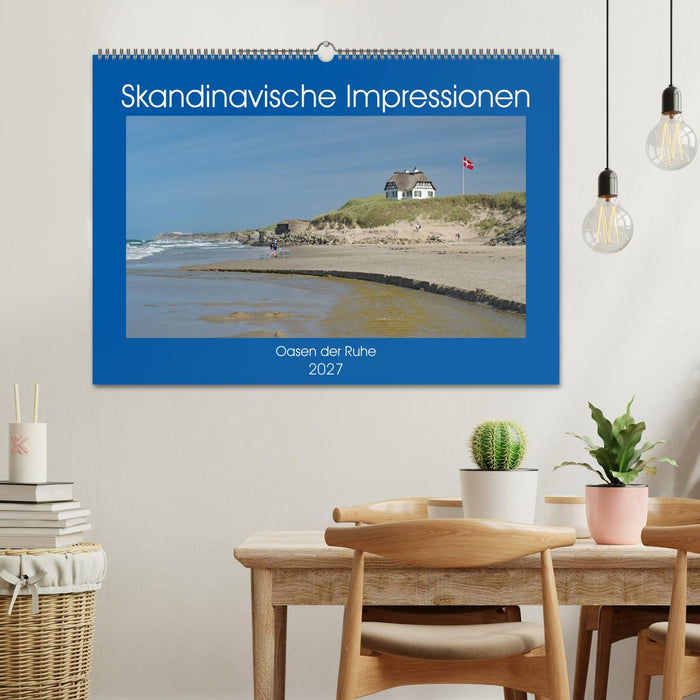 Skandinavische Impressionen - Oasen der Ruhe (CALVENDO Wandkalender 2027)