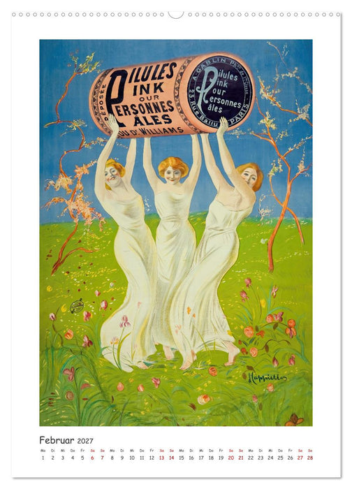 Leonetto Cappiello - Das goldene Zeitalter der Werbekunst (CALVENDO Premium Wandkalender 2027)