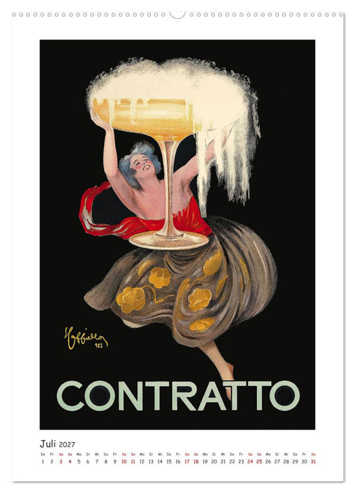 Leonetto Cappiello - Das goldene Zeitalter der Werbekunst (CALVENDO Premium Wandkalender 2027)