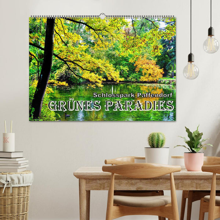 Grünes Paradies - Schlosspark Paffendorf (CALVENDO Wandkalender 2027)