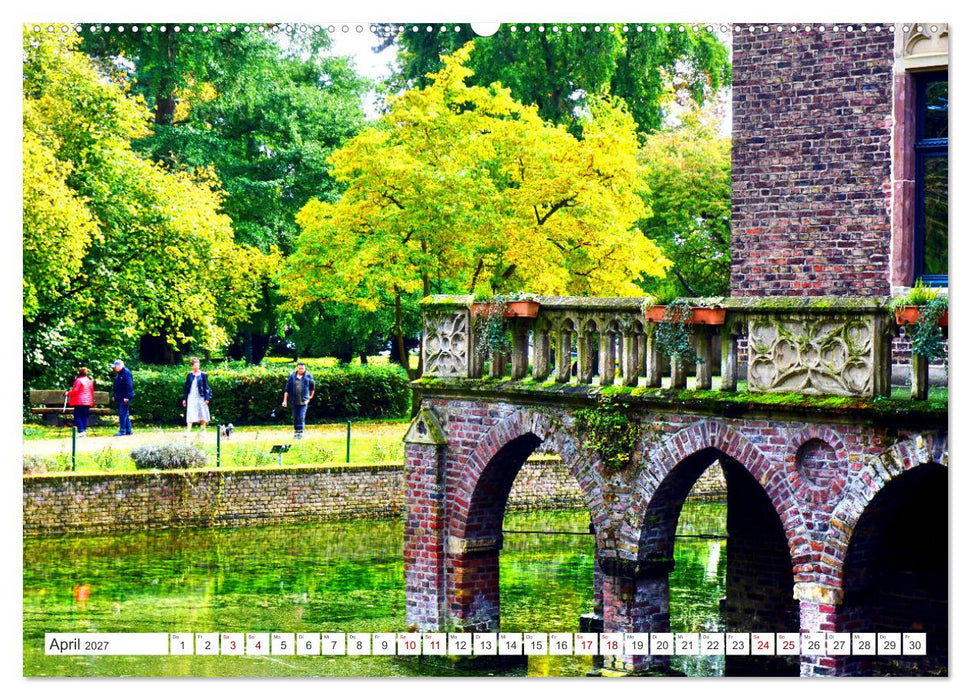 Grünes Paradies - Schlosspark Paffendorf (CALVENDO Wandkalender 2027)