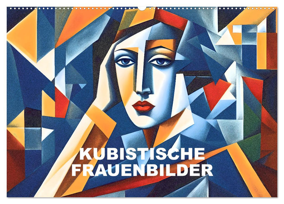 Kubistische Frauen Bilder (CALVENDO Wandkalender 2027)