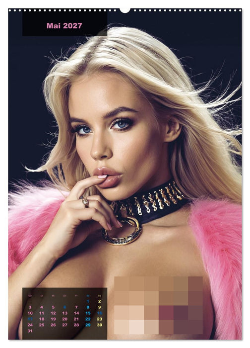 Blonde Girls typisch pink (CALVENDO Wandkalender 2027)