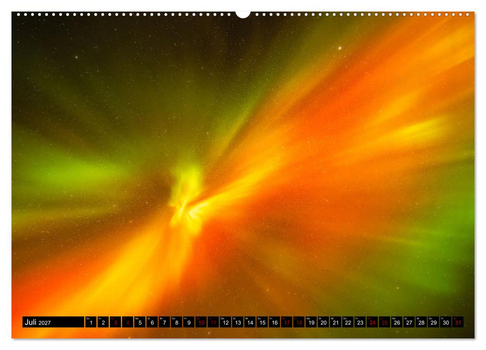 AURORA BOREALIS tanzt (CALVENDO Premium Wandkalender 2027)