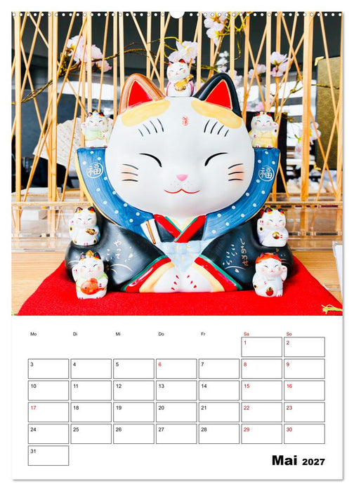 Japan Mit Dankbarkeit und Energie ins neue Jahr (CALVENDO Wandkalender 2027)