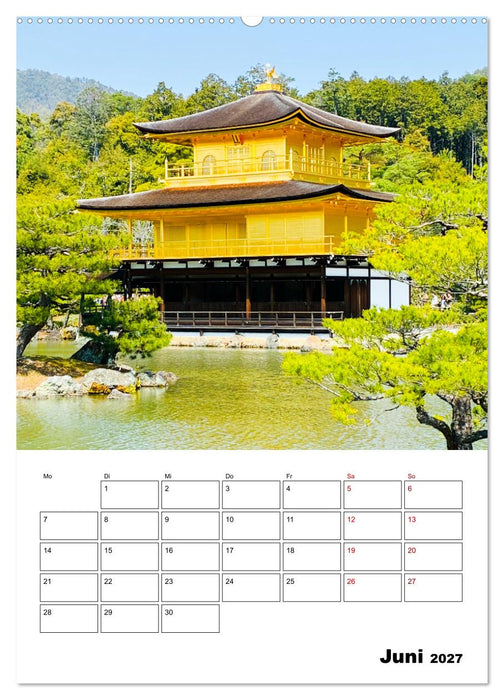 Japan Mit Dankbarkeit und Energie ins neue Jahr (CALVENDO Wandkalender 2027)