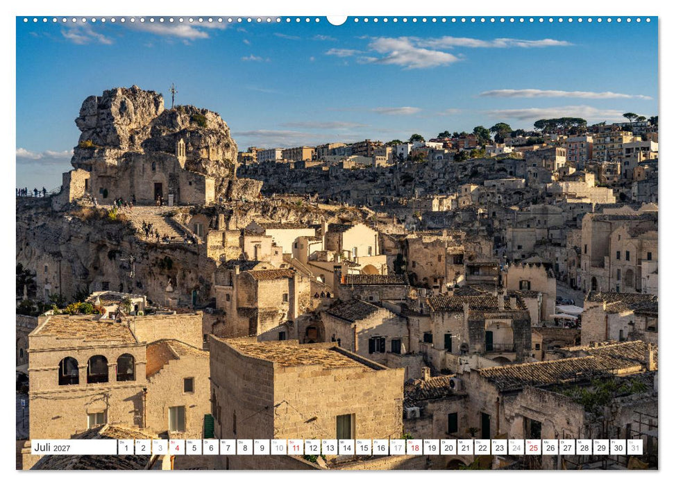Italiens Welterbe Matera (CALVENDO Premium Wandkalender 2027)