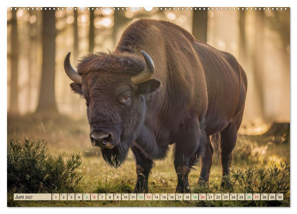 Die größten Tiere in Deutschland (CALVENDO Premium Wandkalender 2027)