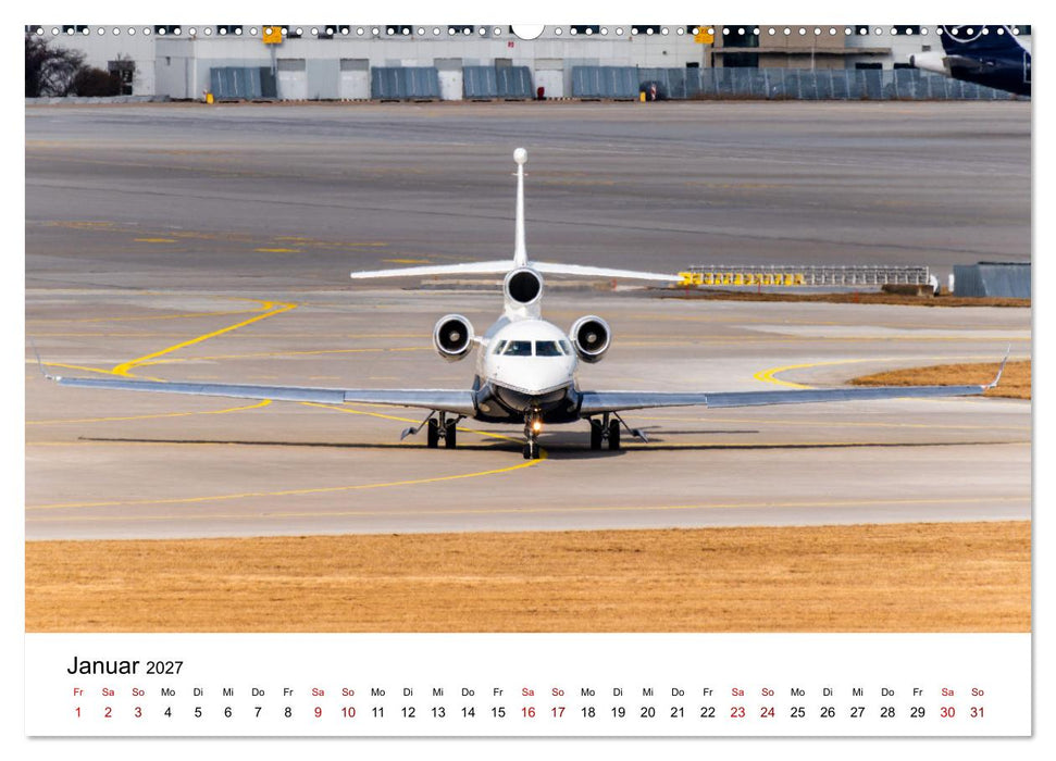 Die Welt der Privatjets (CALVENDO Wandkalender 2027)