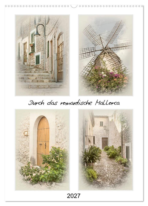 Durch das romantische Mallorca (CALVENDO Wandkalender 2027)