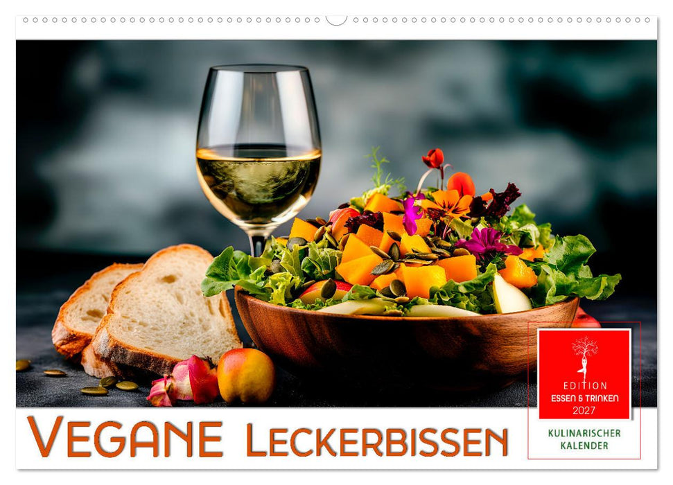 Vegane Leckerbissen (CALVENDO Wandkalender 2027)