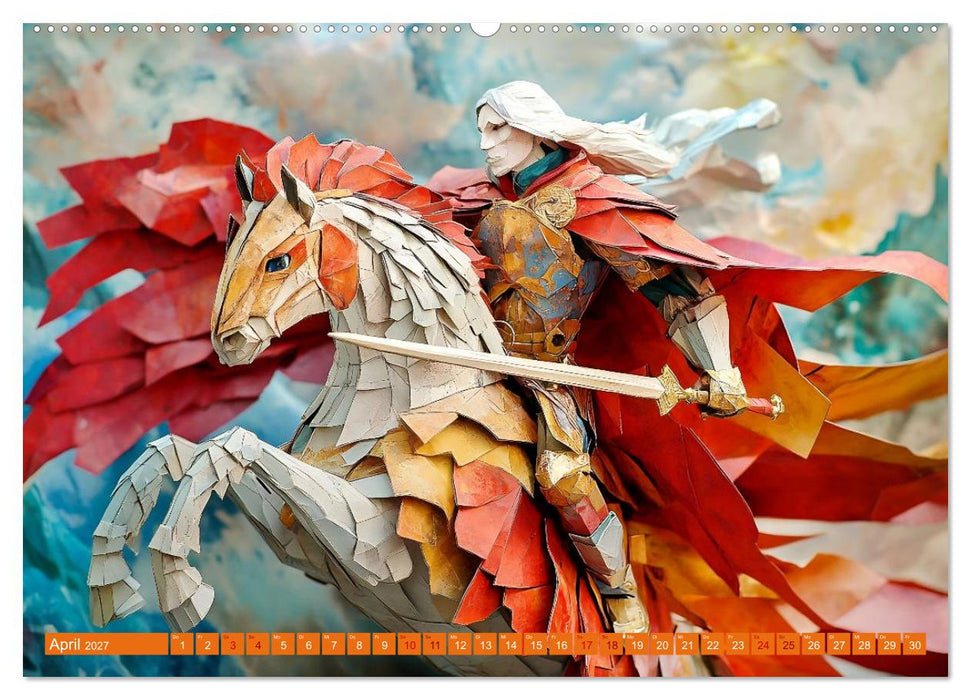 Magischer Papierzauber (CALVENDO Premium Wandkalender 2027)