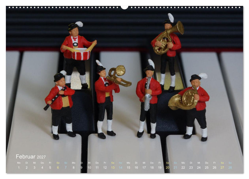Das geheime Leben von Miniatur-Figuren (CALVENDO Wandkalender 2027)