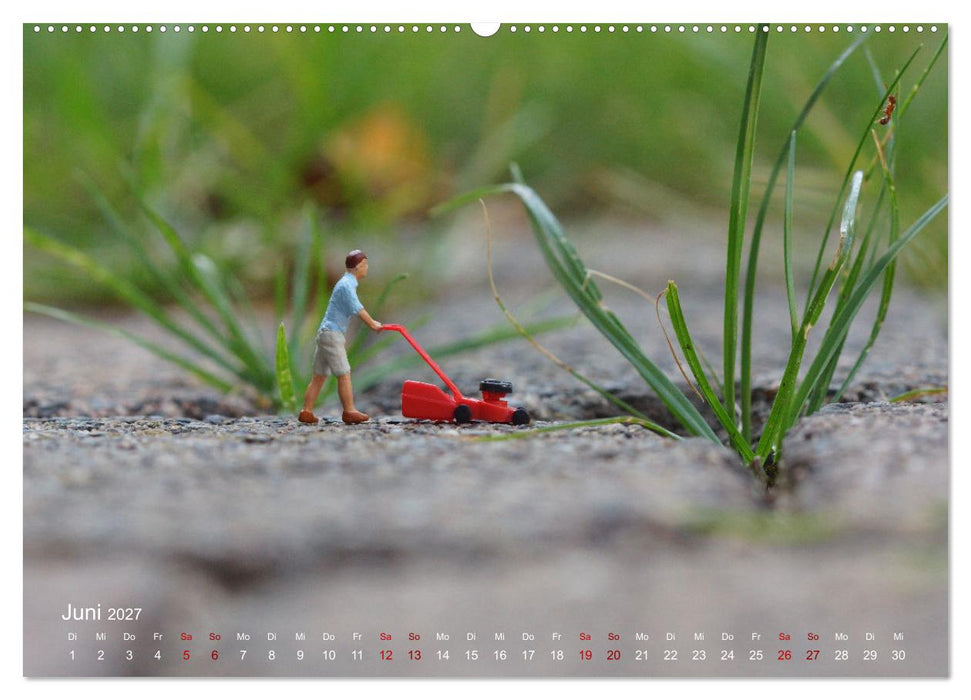 Das geheime Leben von Miniatur-Figuren (CALVENDO Wandkalender 2027)