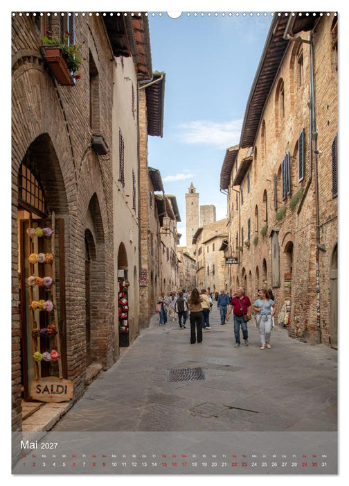 San Gimignano - Stadt der Türme (CALVENDO Premium Wandkalender 2027)