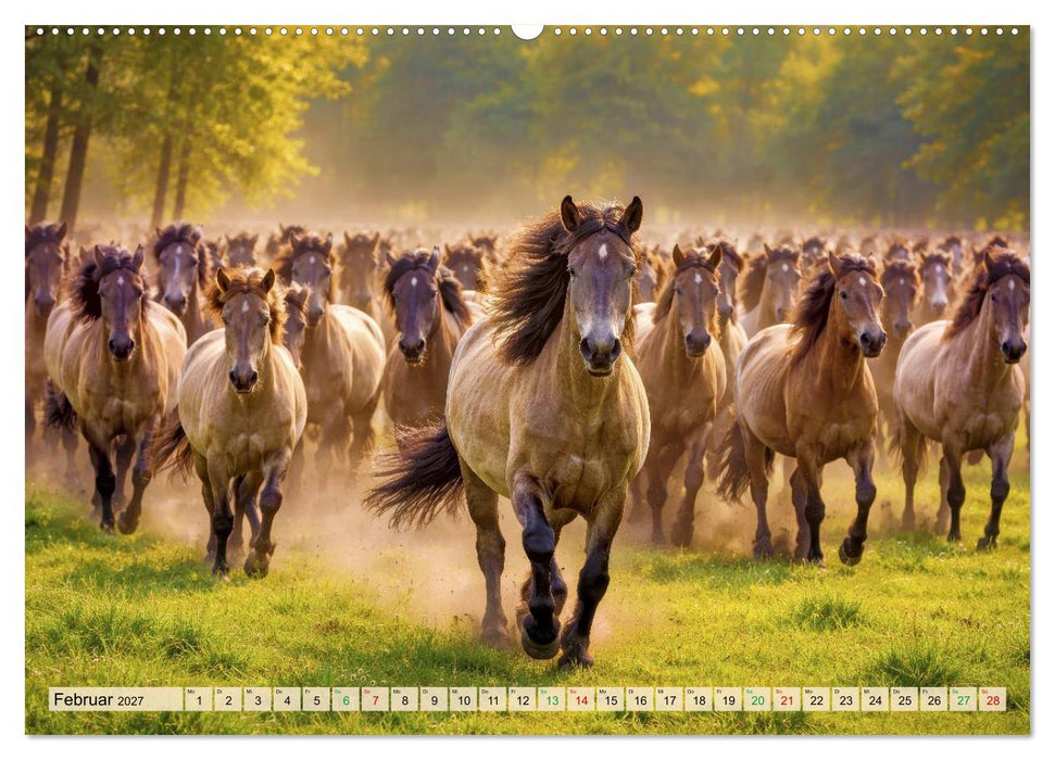 Die größten Tiere in Deutschland (CALVENDO Wandkalender 2027)