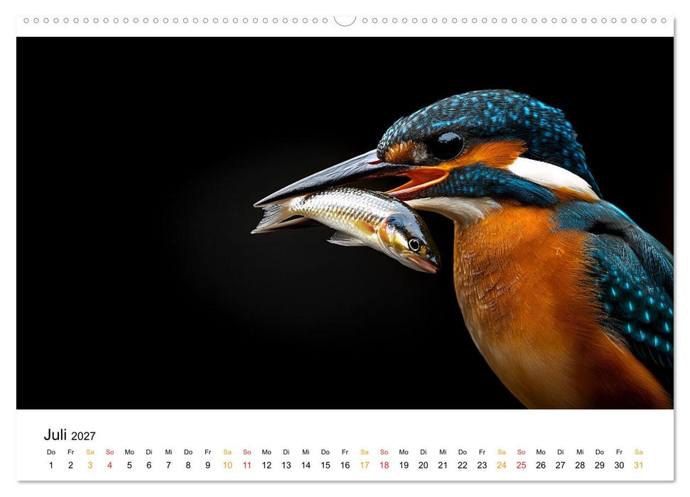 Wilde Heimat - Vögel unserer Natur (CALVENDO Premium Wandkalender 2027)