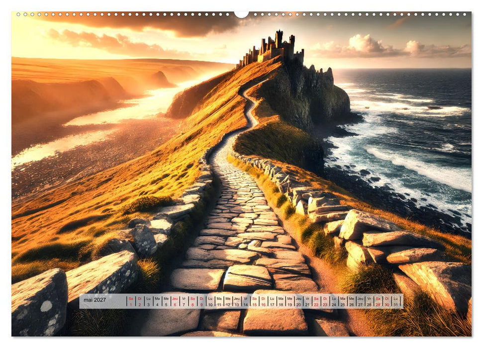 Trouver sa voie - Des paysages qui font rêver (CALVENDO Calendrier mensuel 2027)