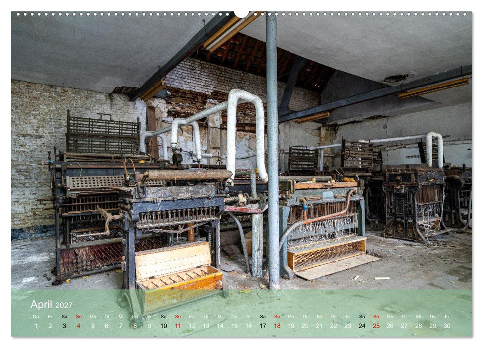 Betrieb eingestellt - Industrieruinen in Europa (CALVENDO Premium Wandkalender 2027)