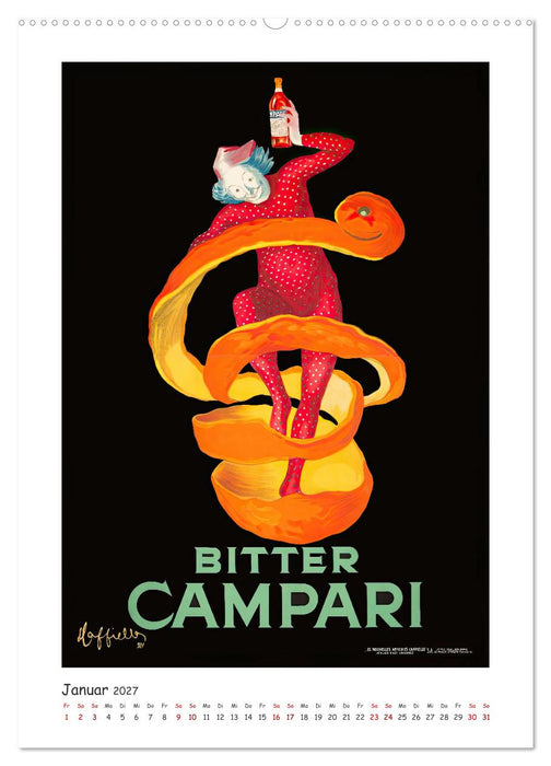 Leonetto Cappiello - Das goldene Zeitalter der Werbekunst (CALVENDO Wandkalender 2027)