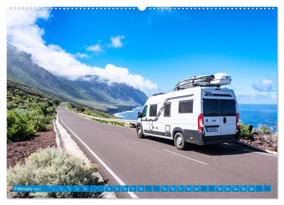 CANARY ISLANDS by CAMPER VAN (CALVENDO Premium-Calendar 2027)