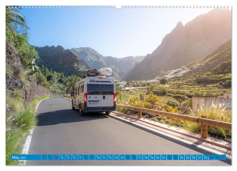 CANARY ISLANDS by CAMPER VAN (CALVENDO Premium-Calendar 2027)