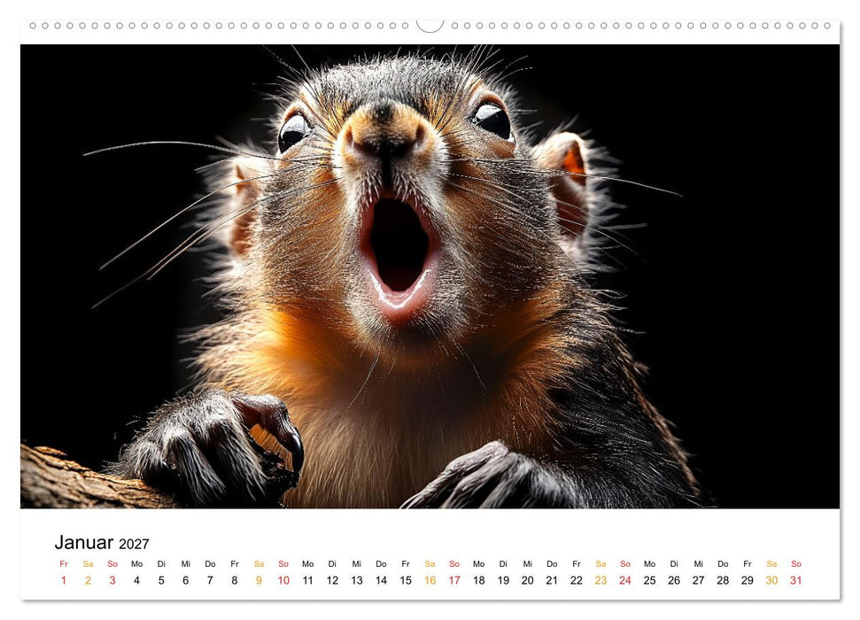 Wilde Heimat - Tiere unserer Natur (CALVENDO Wandkalender 2027)