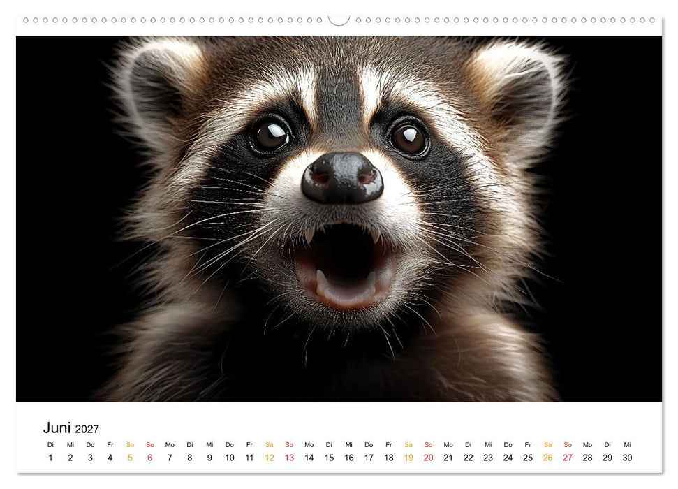 Wilde Heimat - Tiere unserer Natur (CALVENDO Wandkalender 2027)
