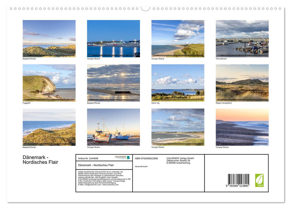 Dänemark - Nordisches Flair (CALVENDO Premium Wandkalender 2027)