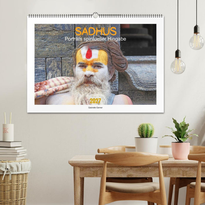 SADHUS - Porträts spiritueller Hingabe (CALVENDO Wandkalender 2027)