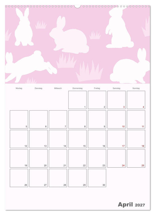 Der große Jahresplaner zum Selbstgestalten (CALVENDO Wandkalender 2027)