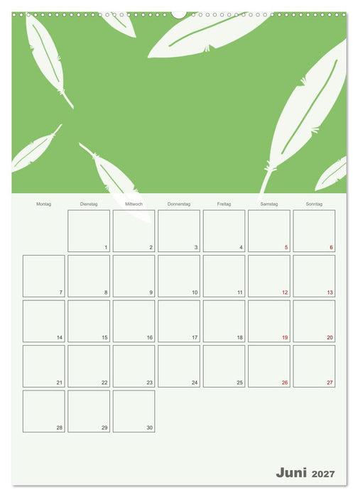 Der große Jahresplaner zum Selbstgestalten (CALVENDO Wandkalender 2027)
