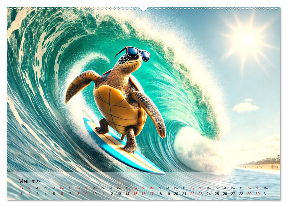 Tierische Illusionen - Humorvolle Tierfantasien (CALVENDO Wandkalender 2027)