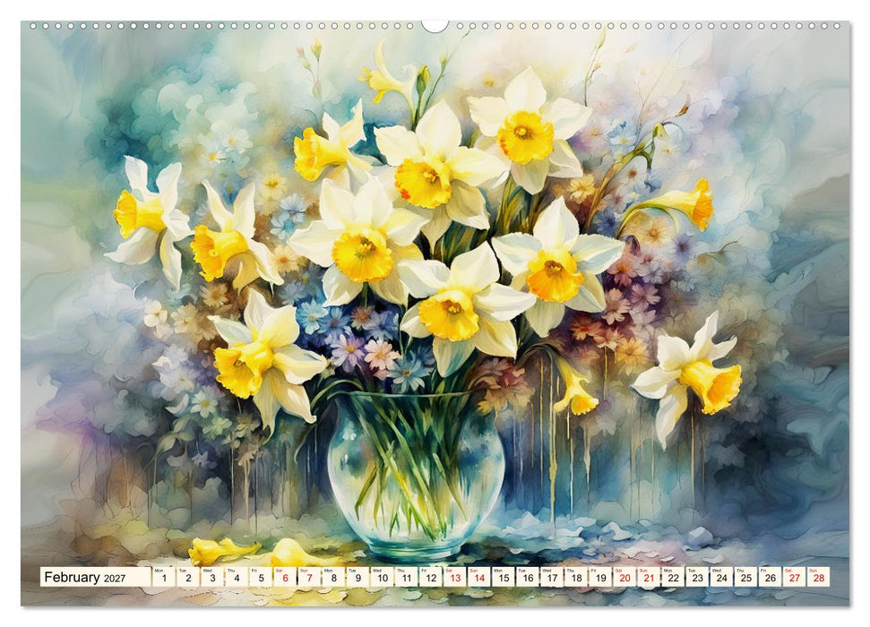 Blossom joy (CALVENDO Monthly Calendar 2027)