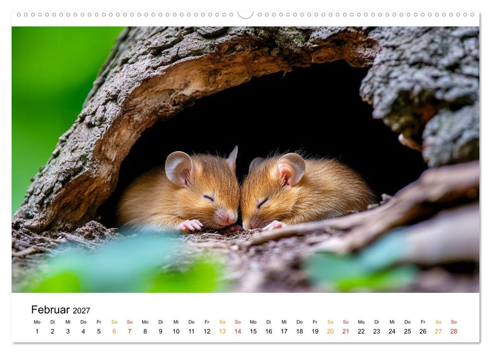 Wenn Tierchen träumen (CALVENDO Premium Wandkalender 2027)