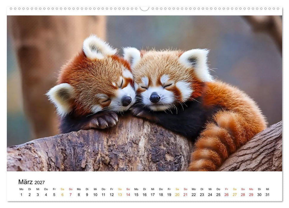 Wenn Tierchen träumen (CALVENDO Premium Wandkalender 2027)