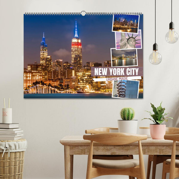 NEW YORK CITY Urbane Magie (CALVENDO Wandkalender 2027)