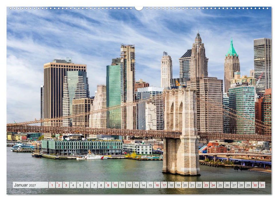 NEW YORK CITY Urbane Magie (CALVENDO Wandkalender 2027)