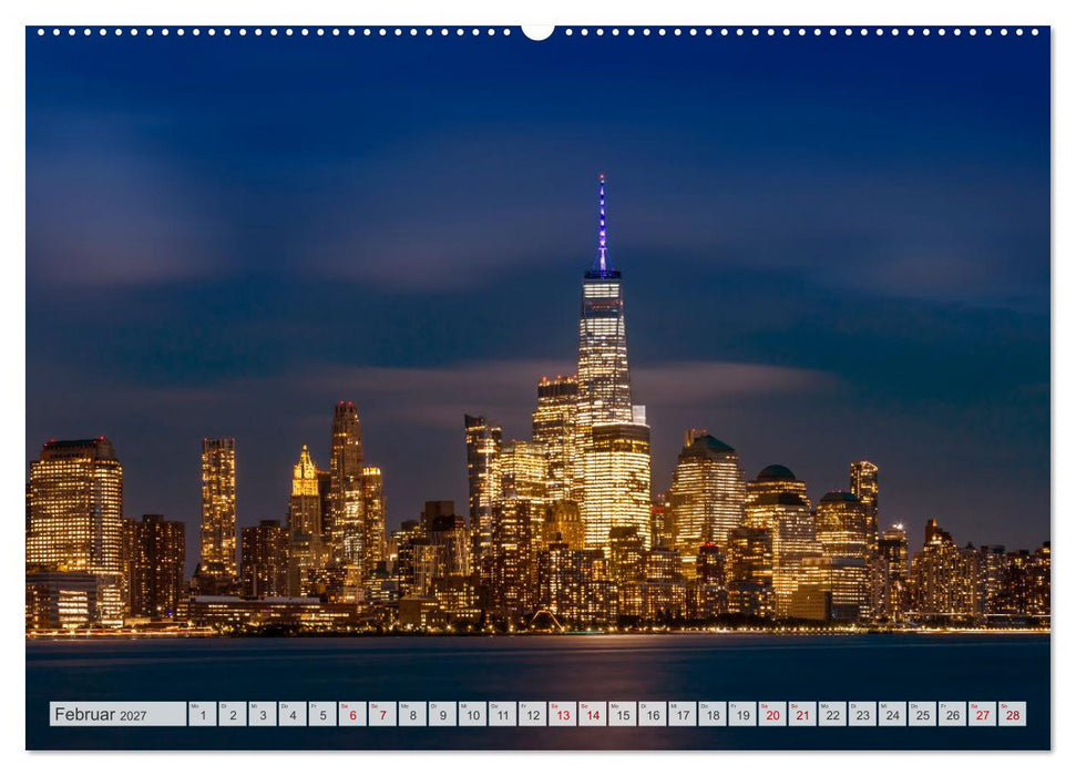 NEW YORK CITY Urbane Magie (CALVENDO Wandkalender 2027)