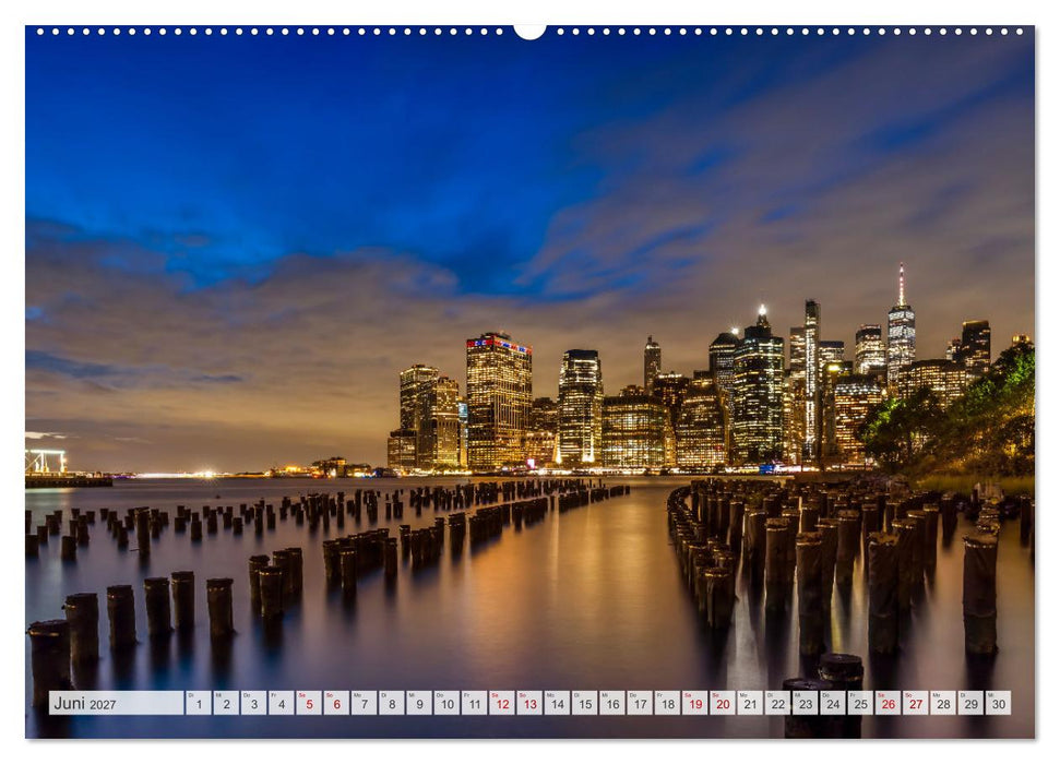NEW YORK CITY Urbane Magie (CALVENDO Wandkalender 2027)