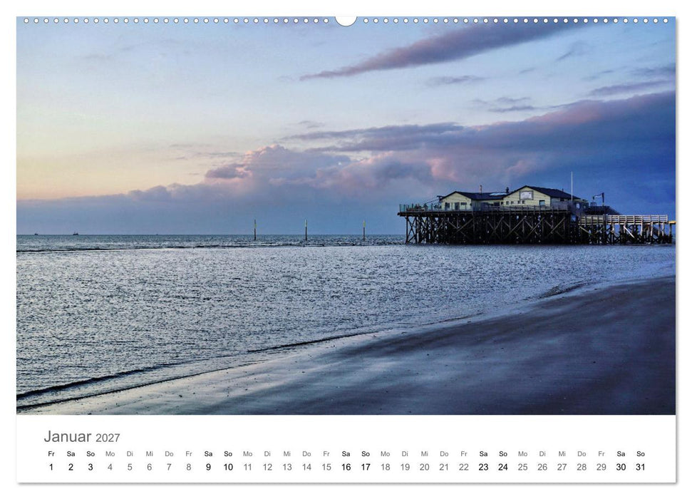 Nordfriesland - wunderschöne Westküste (CALVENDO Premium Wandkalender 2027)