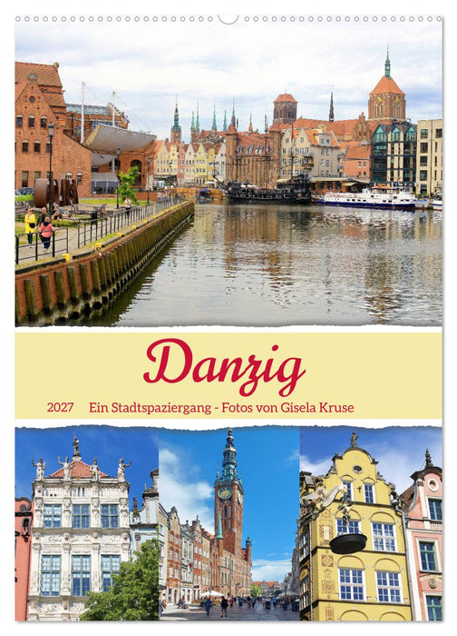 Danzig - Ein Stadtspaziergang (CALVENDO Wandkalender 2027)