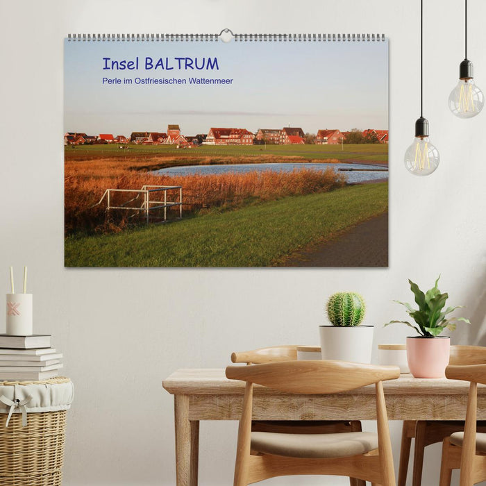 Insel Baltrum, Perle im Ostfriesischen Wattenmeer (CALVENDO Wandkalender 2027)