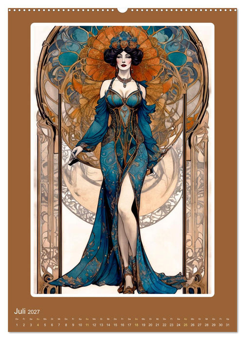 Illustrationskunst der Belle Époque (CALVENDO Premium Wandkalender 2027)