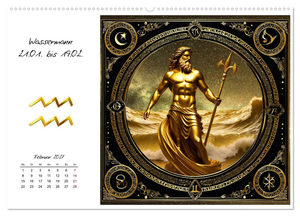Ein Jahr in Gold (CALVENDO Wandkalender 2027)