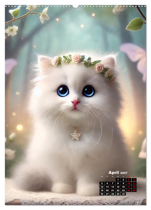 Miau Momente (CALVENDO Premium Wandkalender 2027)